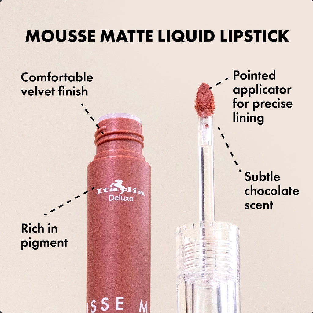 Italia deluxe Matte mousse lipgloss| Shade sirena