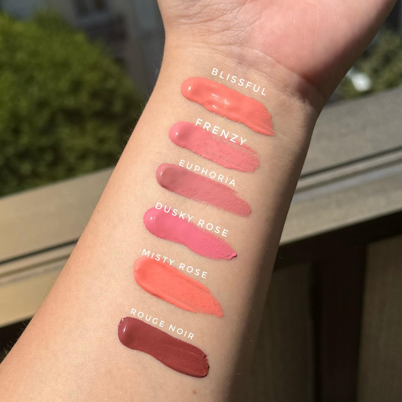 MUA makeup academy liquid cream blush| Shade Dusky Rose
