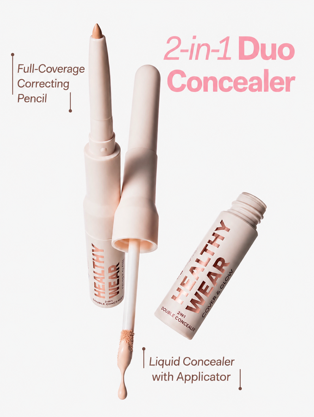 AA wings 2 in 1 concealer|Shade fair