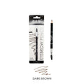 Amuse Eyebrow pencil with Spoolie| Shade Dark brown