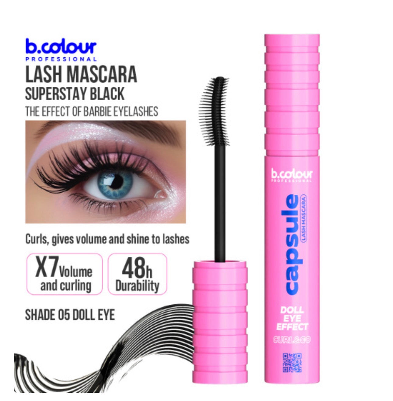 B.color capsule doll eye effect Mascara