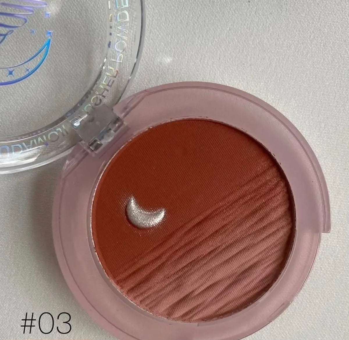 Hudamoji 2 in 1 powder blush|shade 03