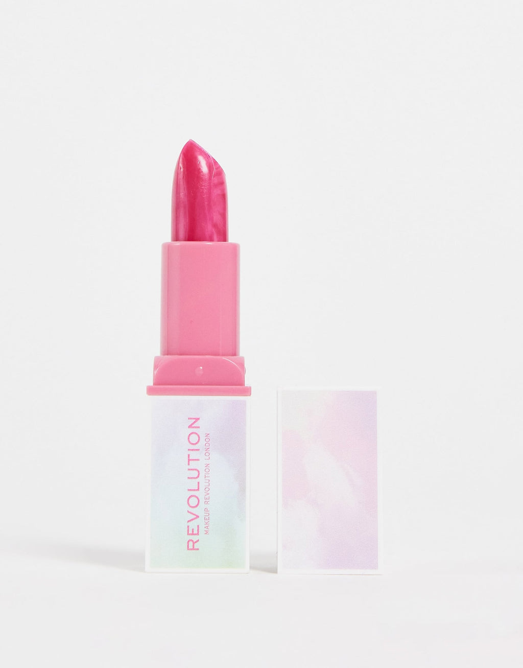 Revolution candy haze tinted lipbalm| Shade Allure deep pink