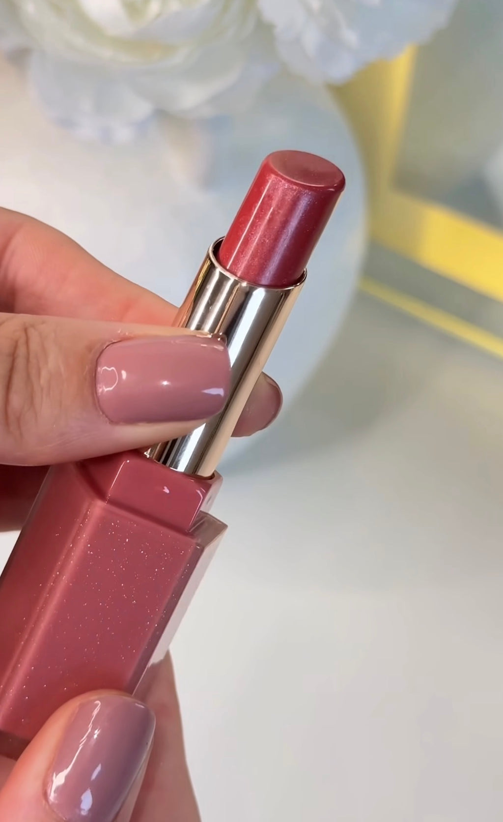 Hudamoji Shimmer lipstick|Shade 04