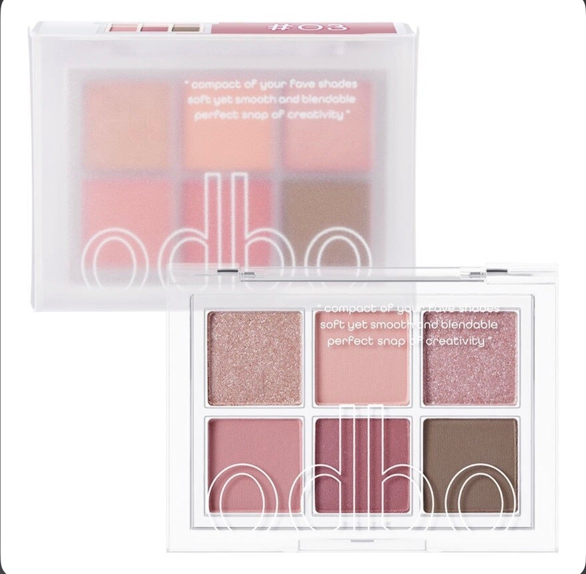odbo signature eyeshadow pallate