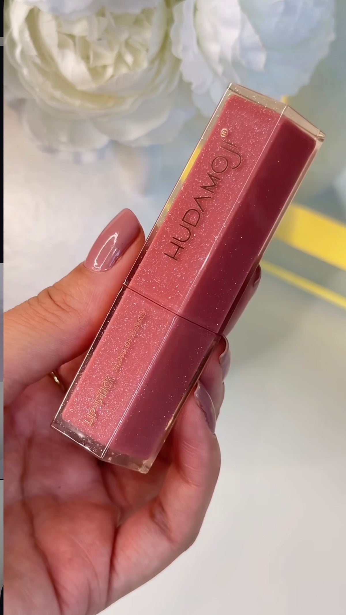 Hudamoji Shimmer lipstick|Shade 04