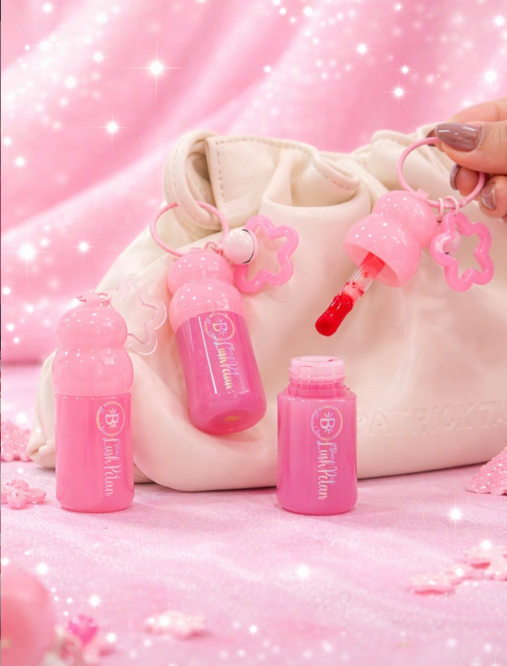 Bloomshell lip and cheek tint with keychain