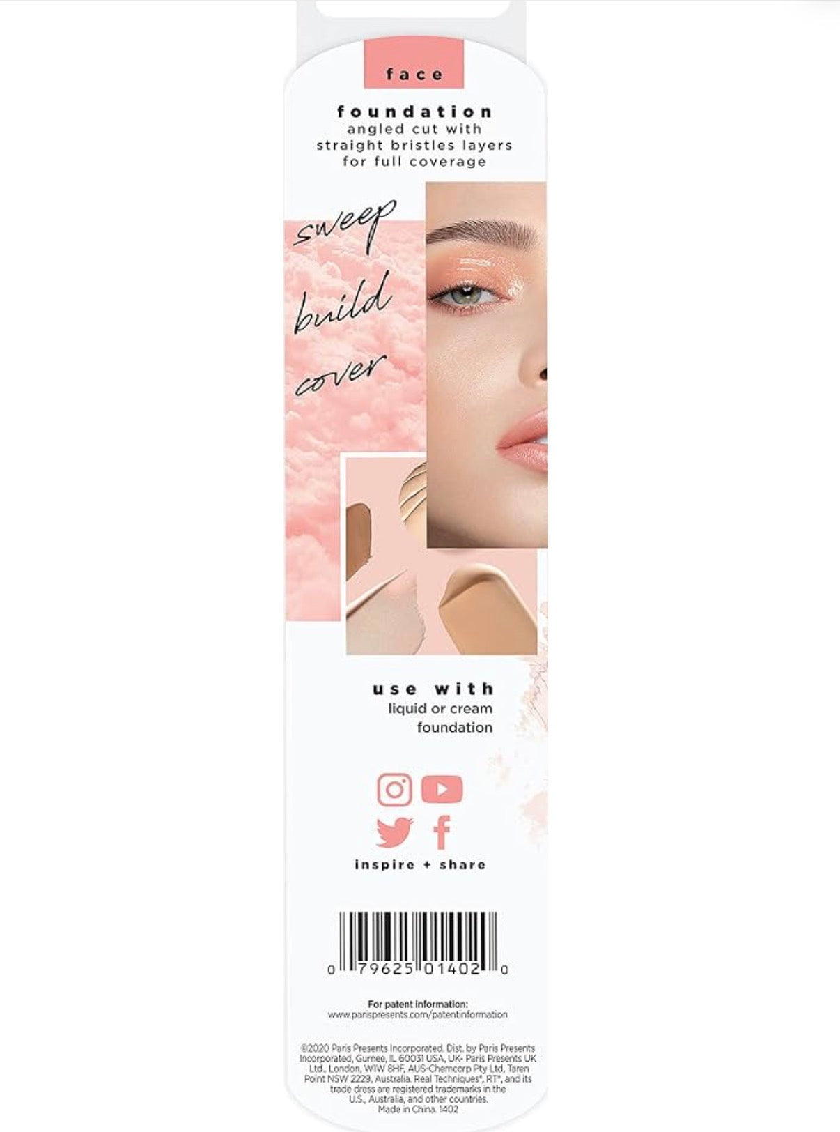 Real technique foundation blending brush| Rt 209