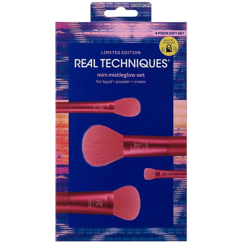 Real technique limited edition mini mistleglow set|For liquid,powder,cream