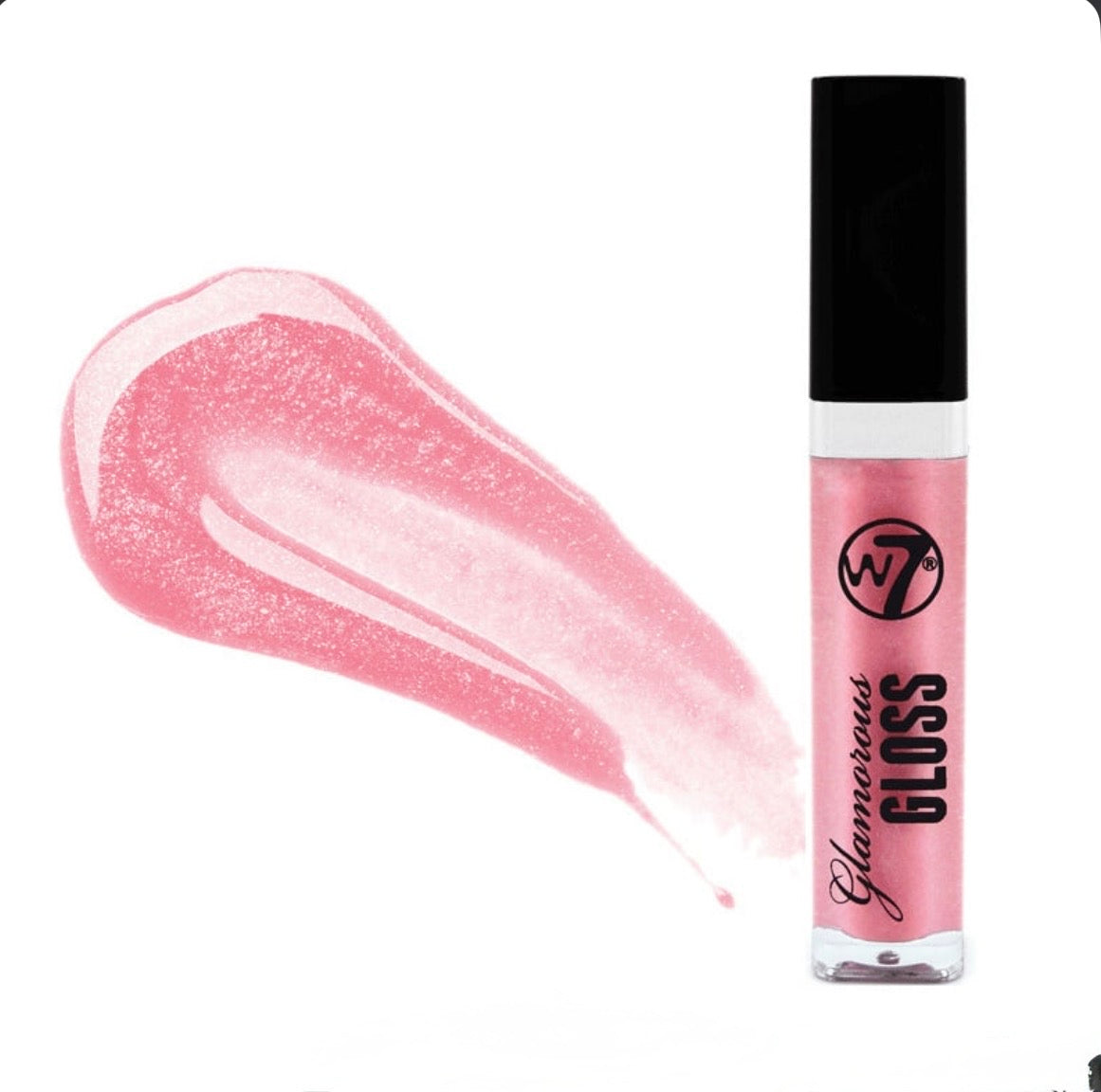 W7 Glamorous highshine lipgloss| Shade Ponk Diamond