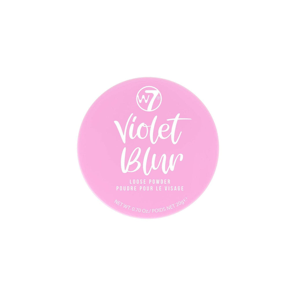 W7 voilet blur setting powder