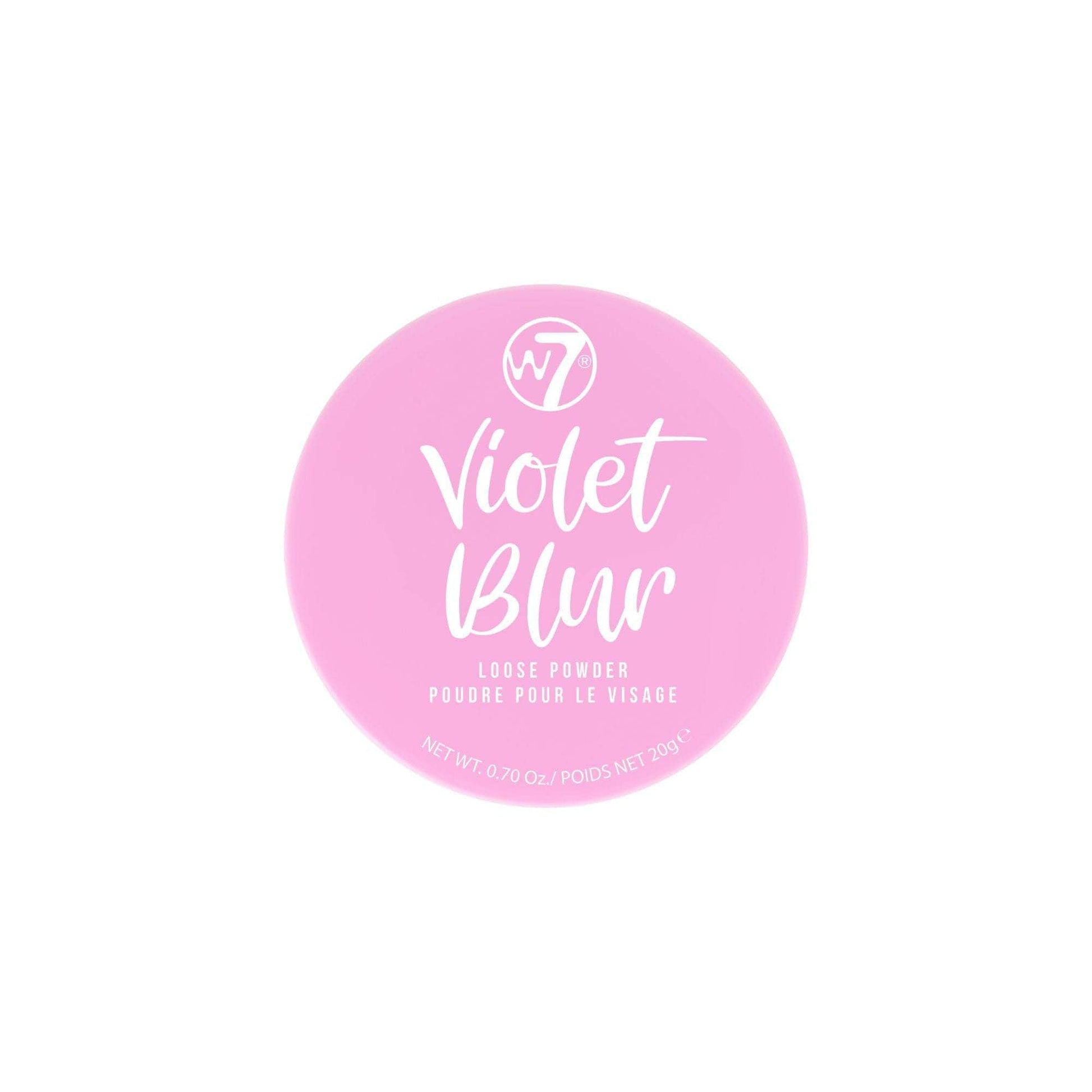 W7 voilet blur setting powder