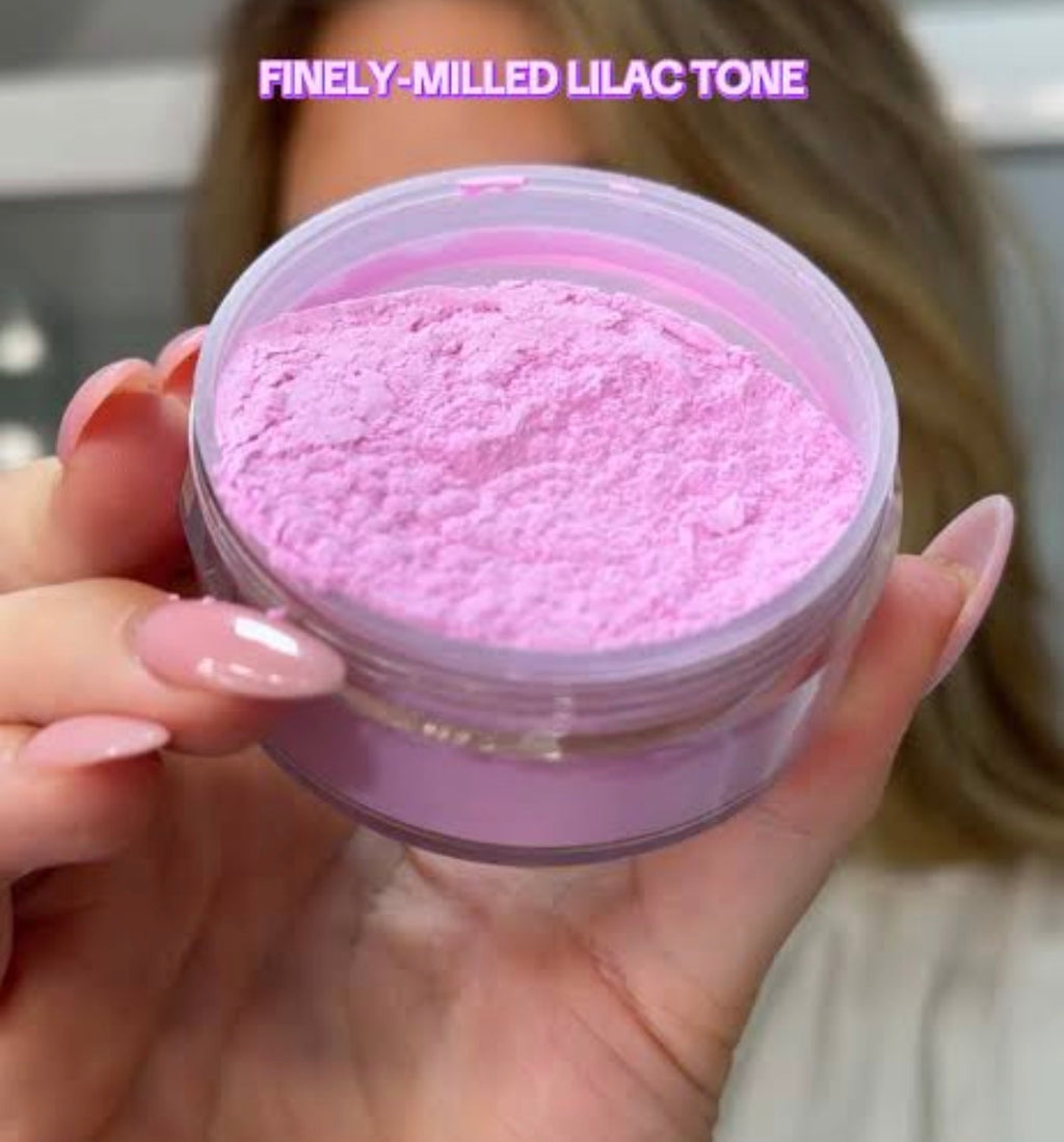 W7 voilet blur setting powder