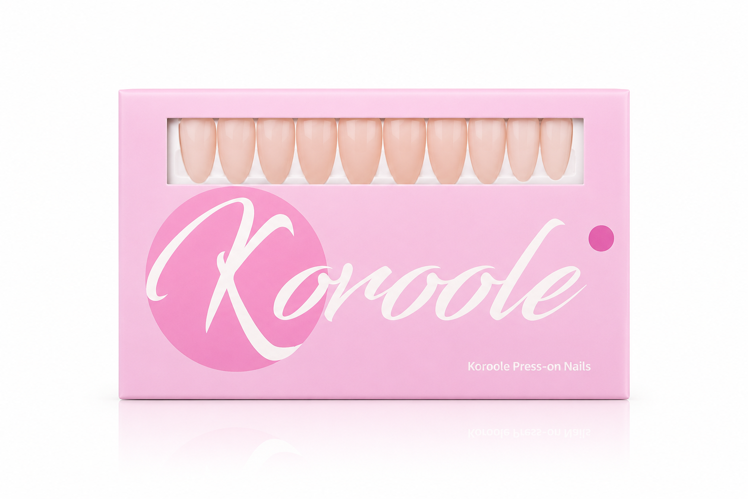 Koroole Exclusively handmade premium quality press-on Nails|With nail application kit