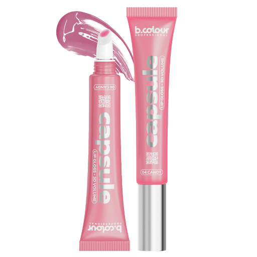 B Color capsule 3D volume lipgloss| Shade Candy