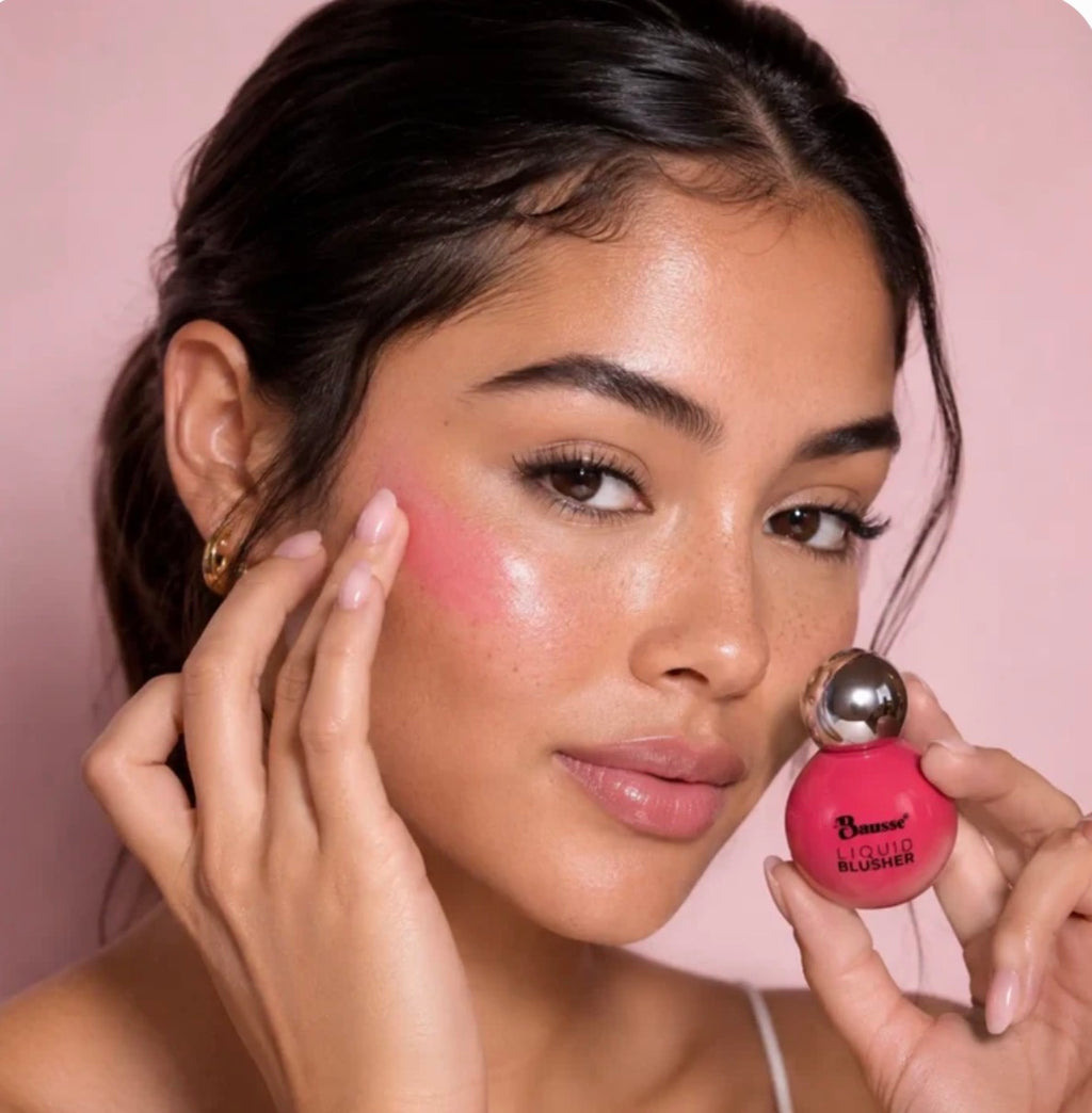 Bausse liquid blush with box|Shade plum