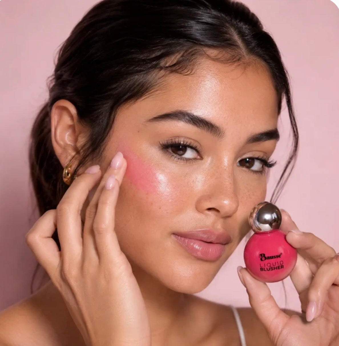 Bausse liquid blush with box|Shade plum