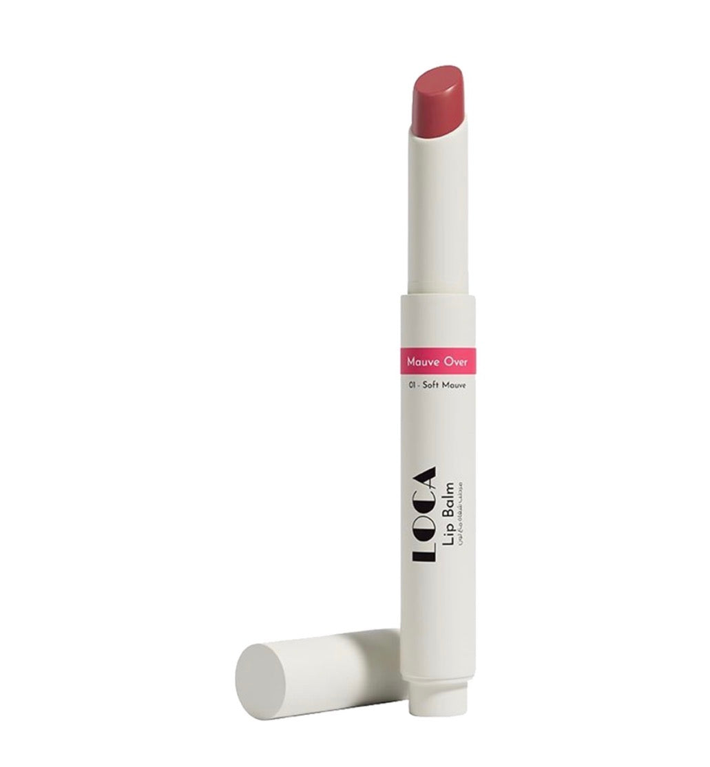 loca lipbalm|Shade Mauve over