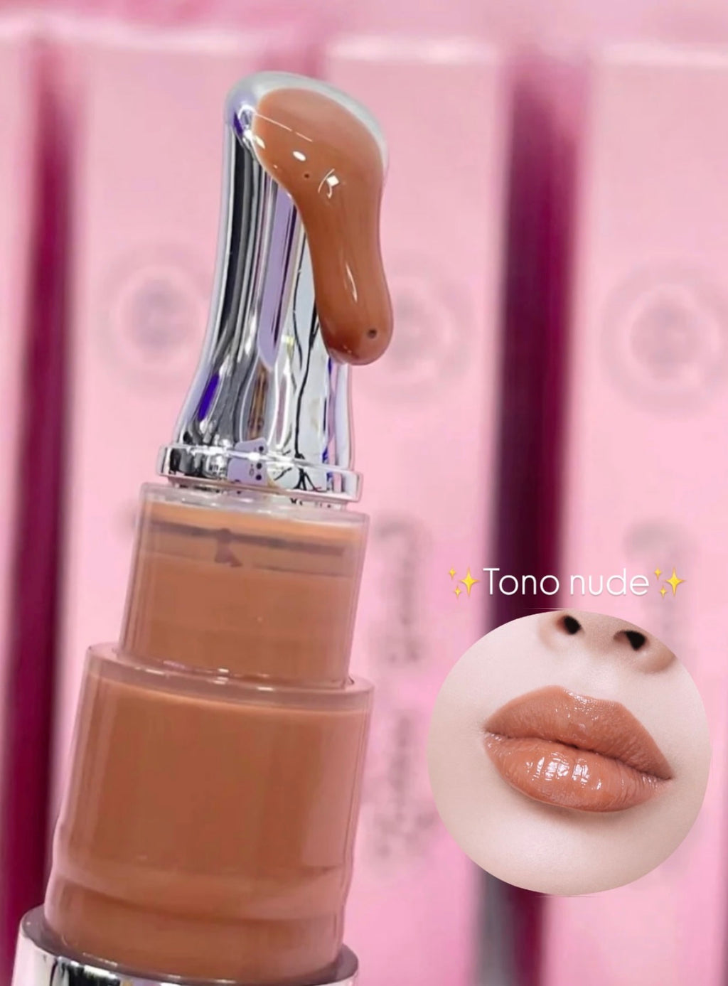 Bloomshell Silky lips lipgloss with box