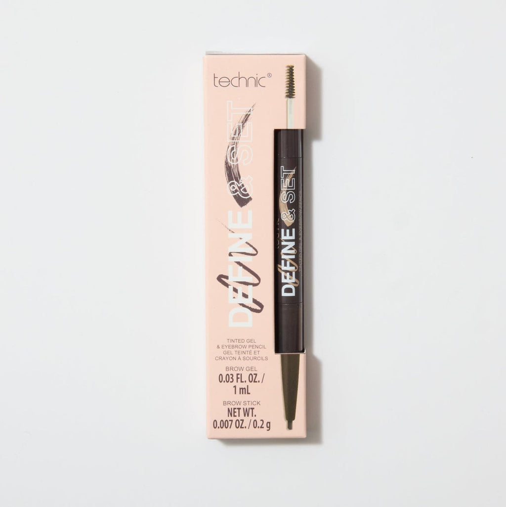 Technic Define and set 2 in 1 brow sculpt | Shade Dark brown
