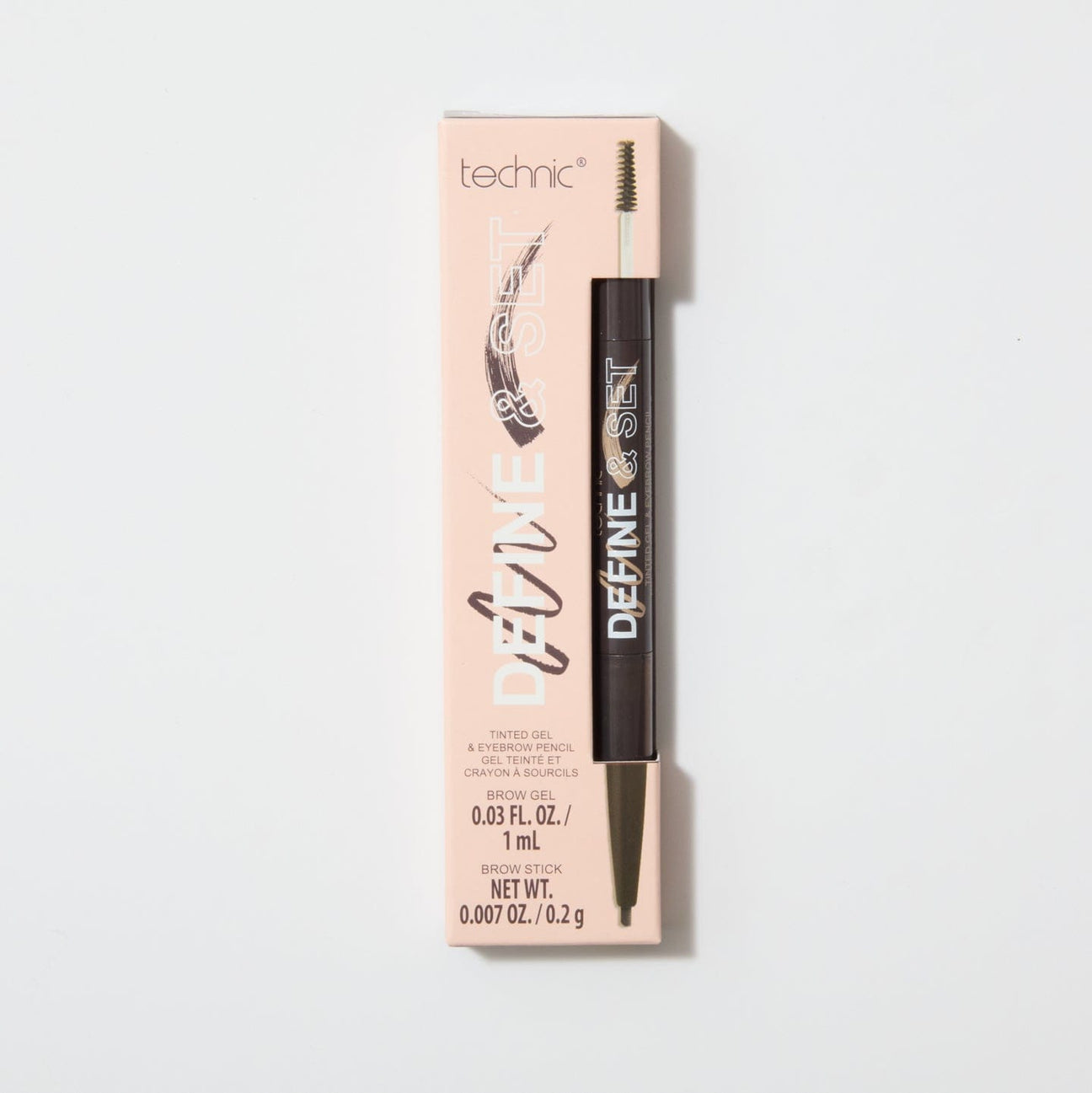 Technic Define and set 2 in 1 brow sculpt | Shade Dark brown