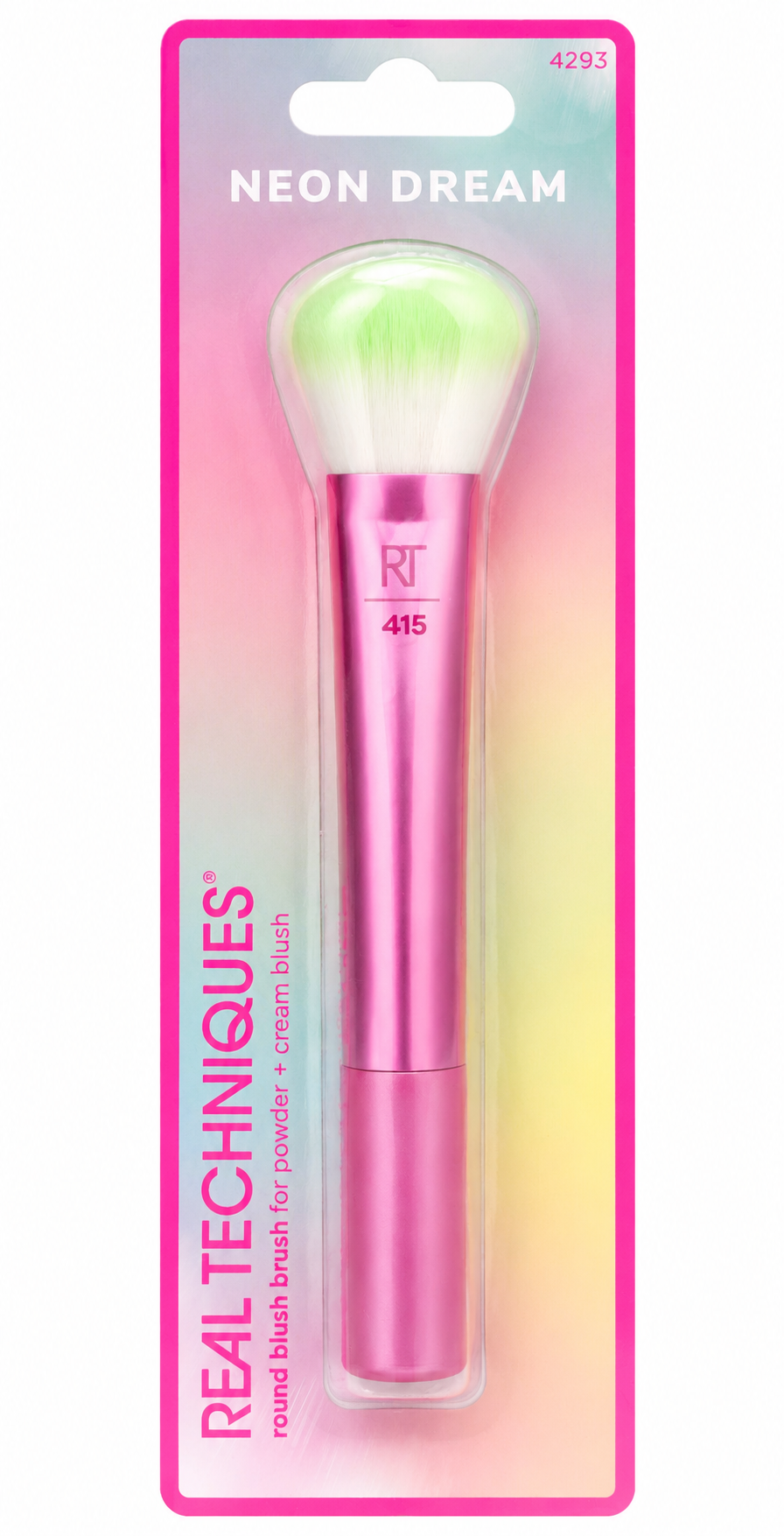Real technique neon limited eidtion Round blending brush for powder and cream products