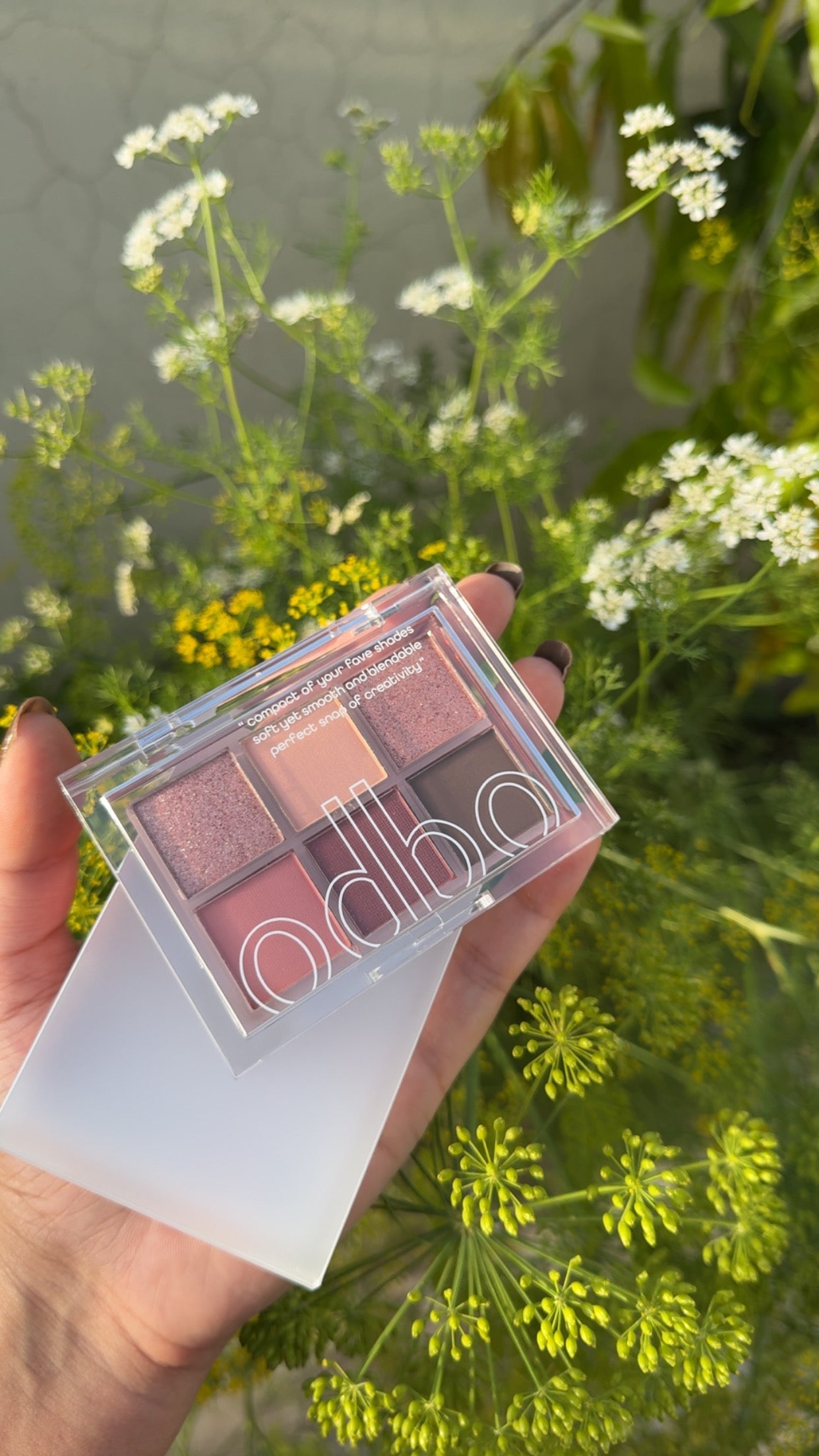 odbo signature eyeshadow pallate