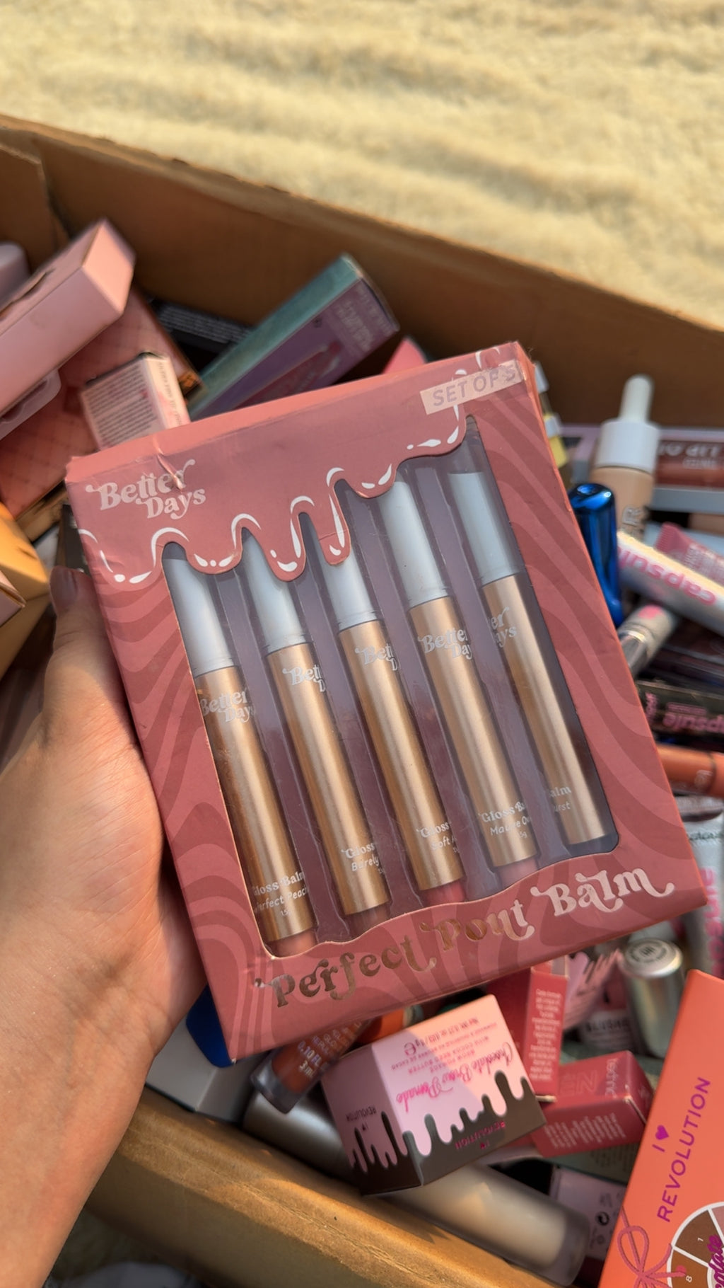 Better Days perfect pout lipbalms pack of 5