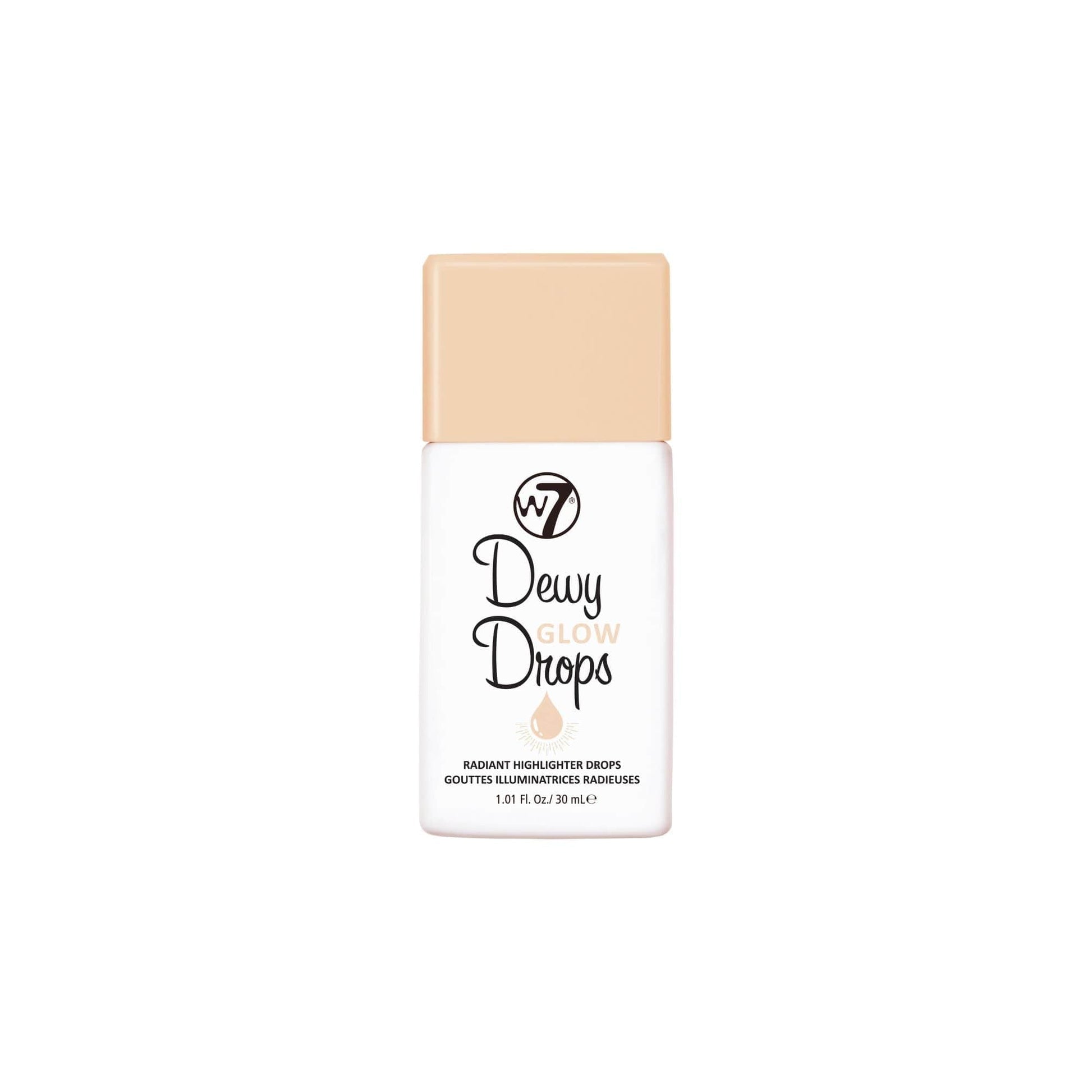 W7 Dewy Radiant highlighter Glow Drops| Liquid Highlighter| Shade Gold