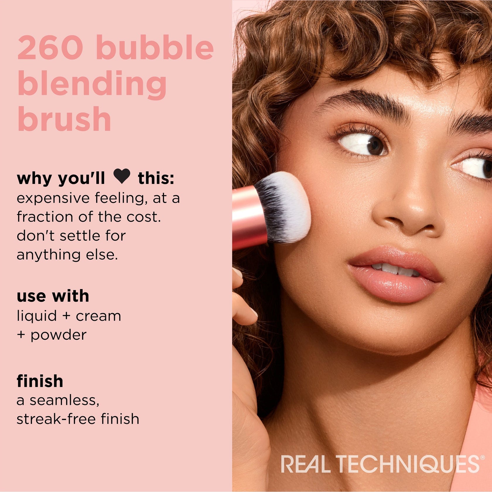 Rt Bubble blending brush without box