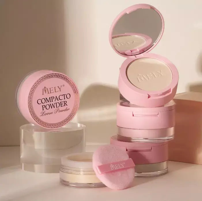Mely 2 in 1 compact and loose powder|Shade Fair