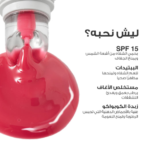 Loca lip smoothie Gloss with SPF 15| Shade Pink sundae