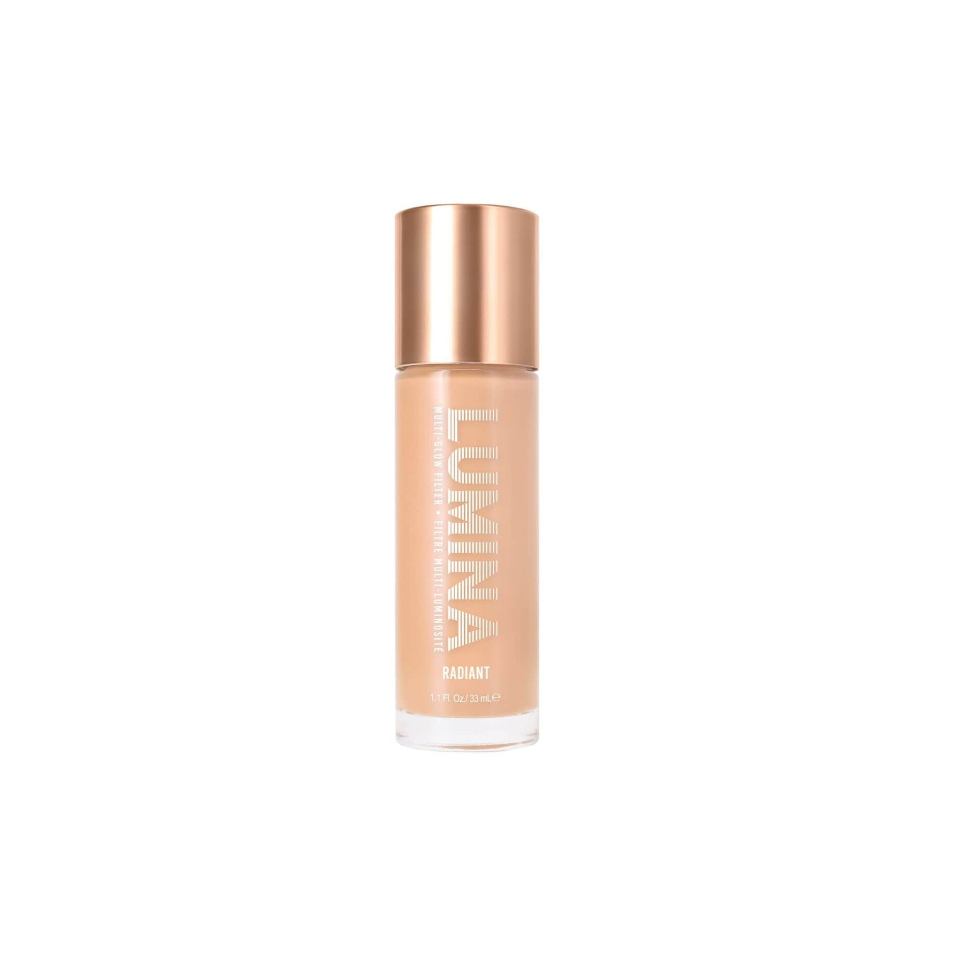 W7 lumina multi glow face filter foundation | Shade Radiant