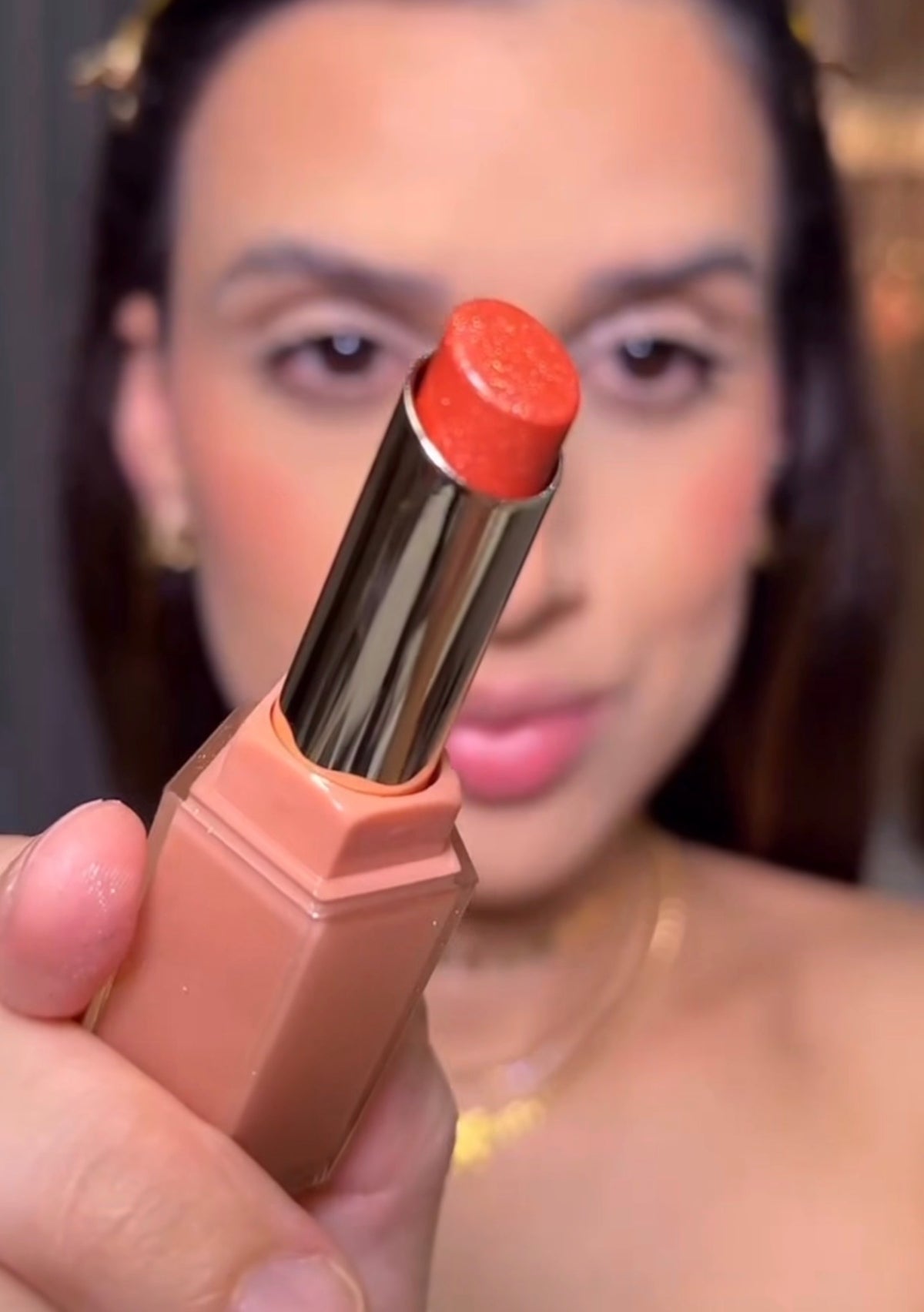 Hudamoji Shimmer lipstick|Shade 03