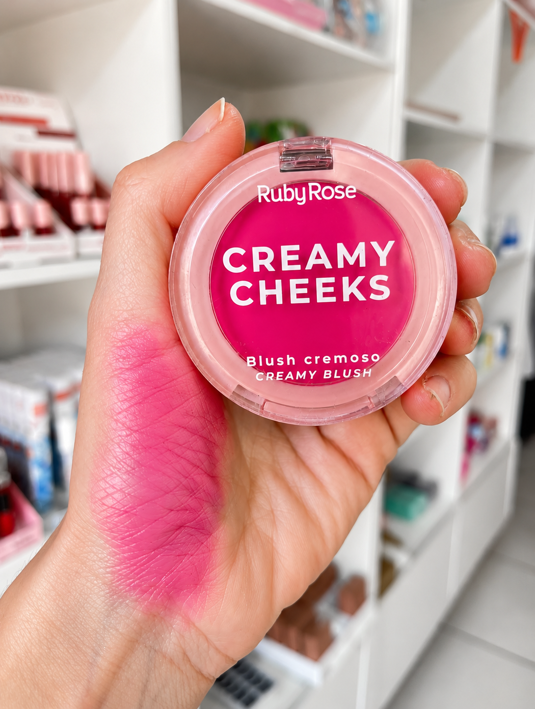 Ruby Rose Cream Blush|Shade Pink tint