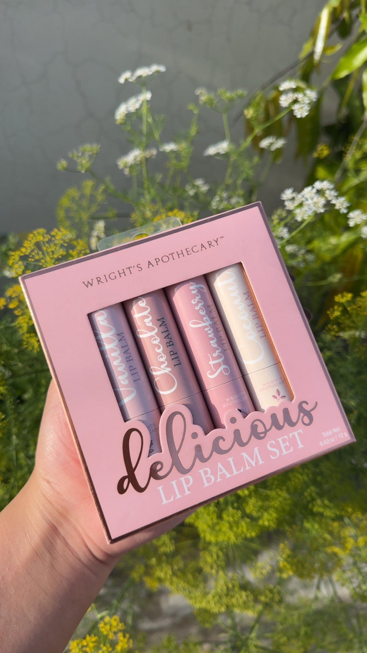Wright’s apothecary scented lipbalm|Pack of 4