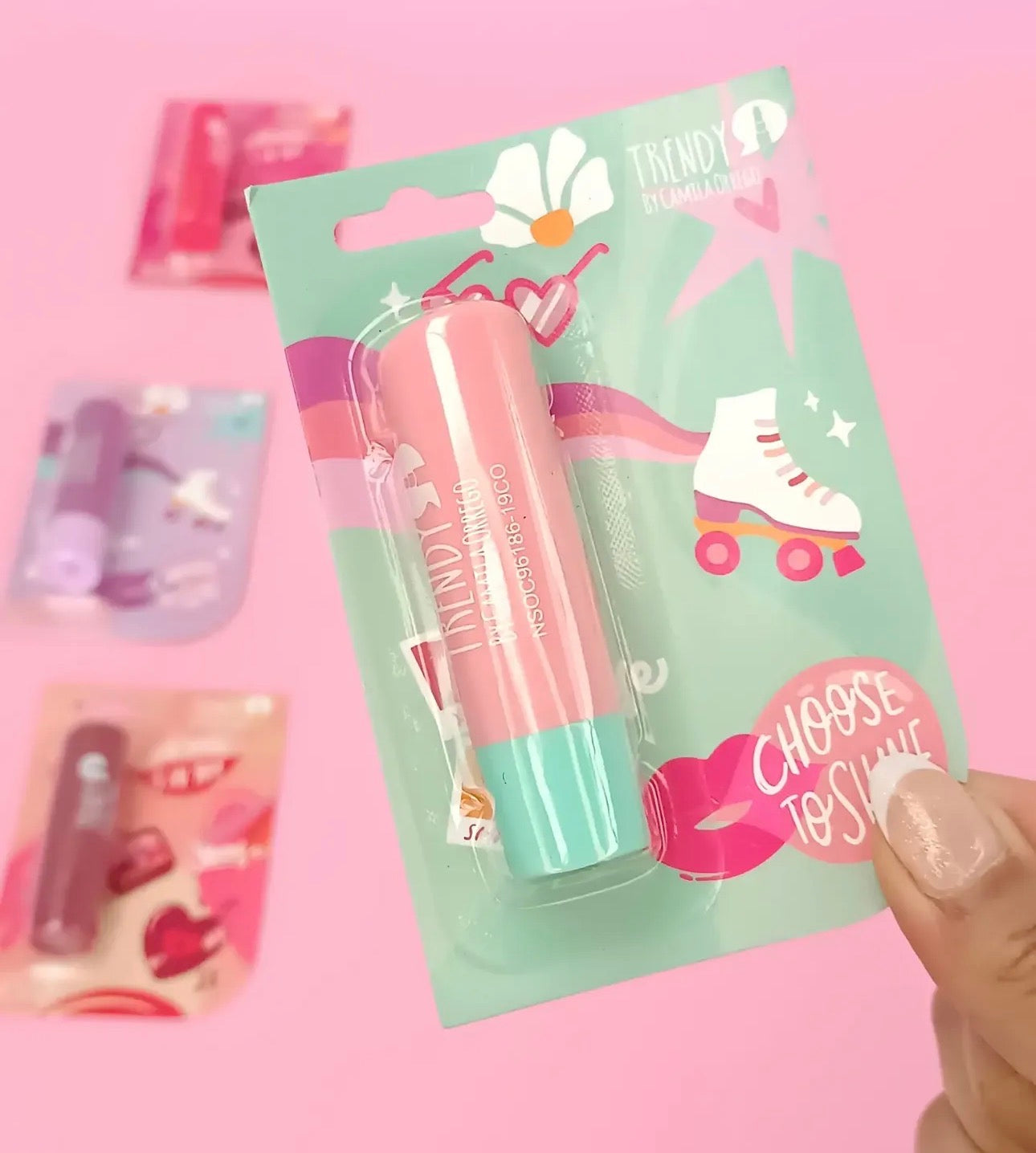 Trendy tinted lipbalm