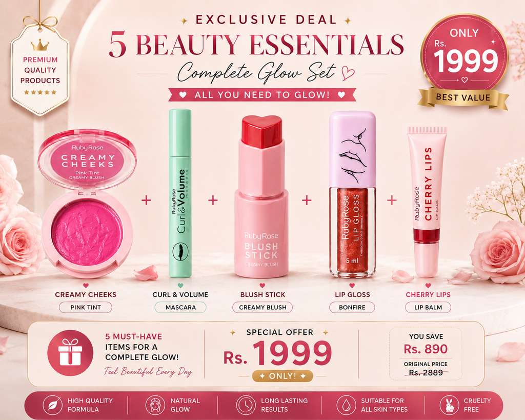 Deal of 5 Beauty Essentials🎀|02