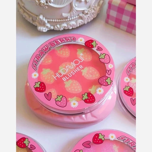 Hudamoji strawberry powder Blush