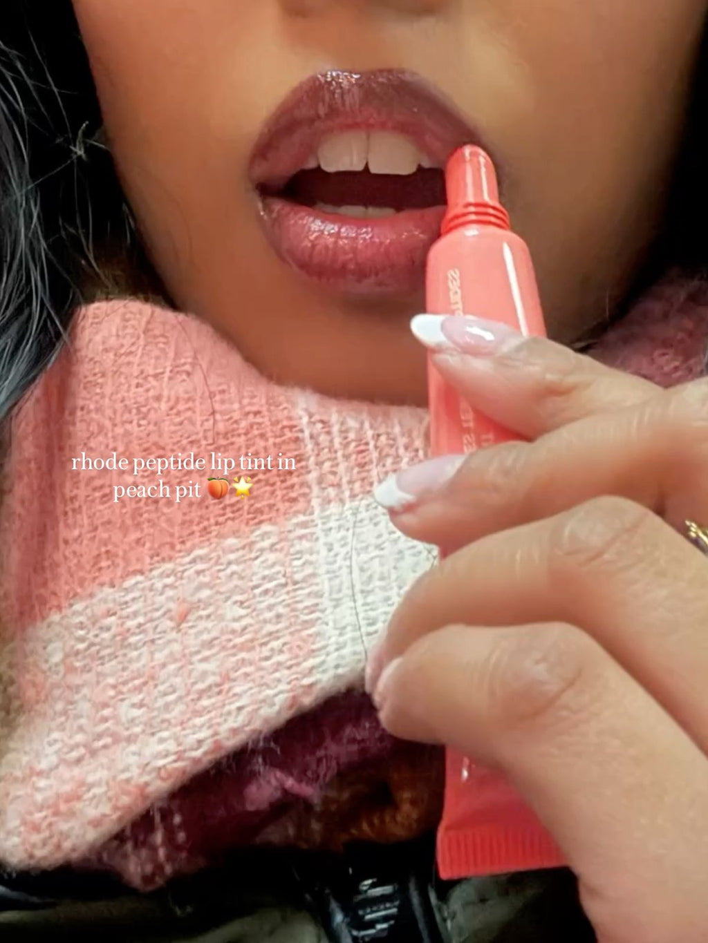 Rhode Peptide liptint|Shade Peach pit