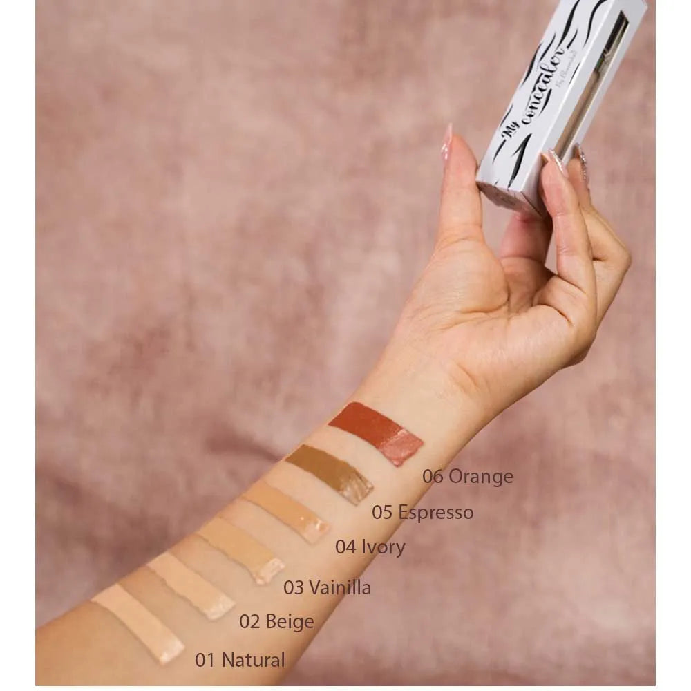 Bloomshell Full coverage concealer |Shade 01 Natural