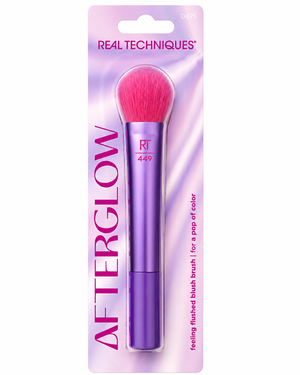 Real technique After glow limited edition brush|449 flushed blush and setting brush