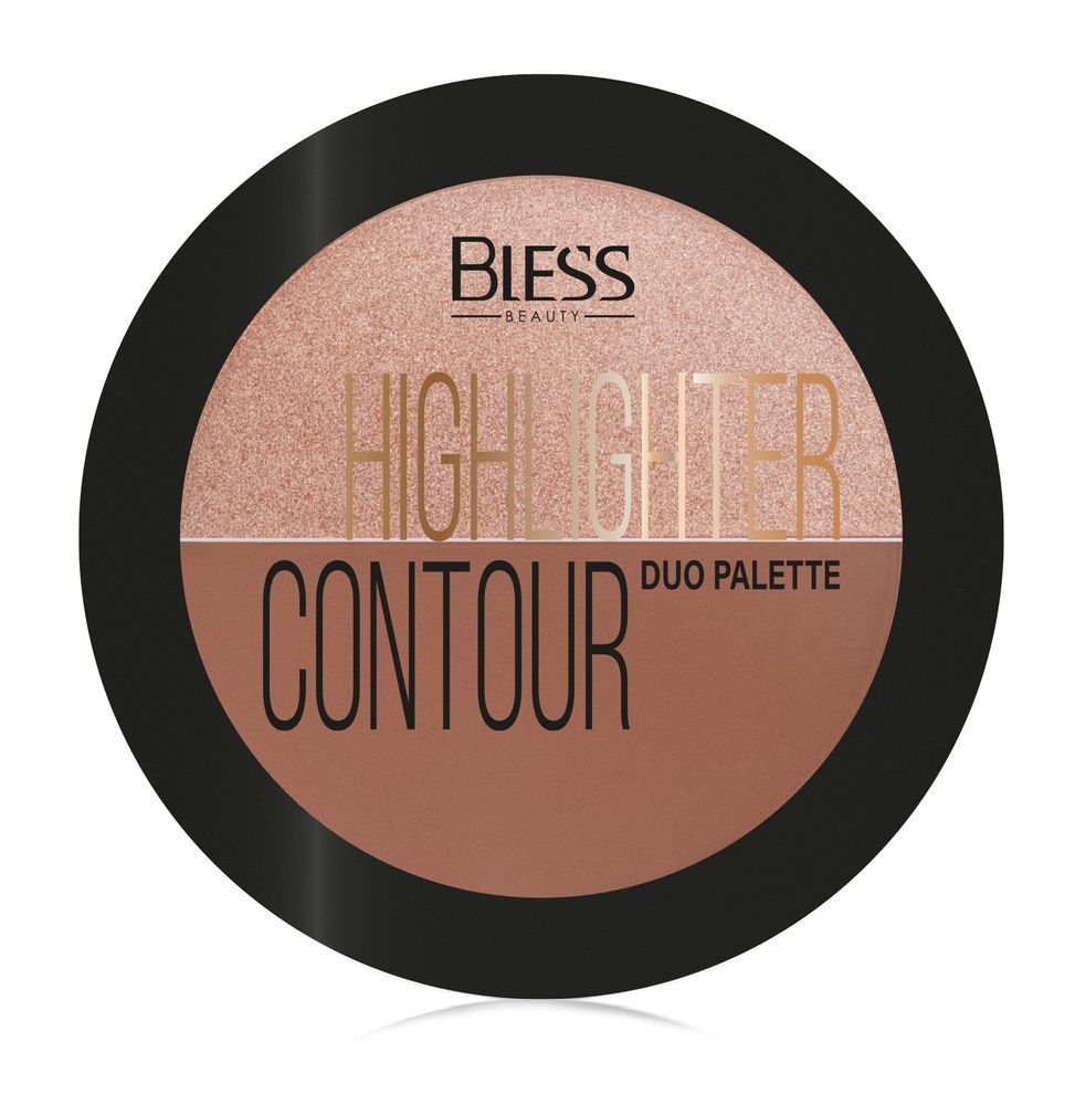 Bless 2 in 1 contour and Rose gold highlighter